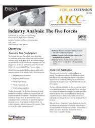 Industry Analysis: The Five Forces